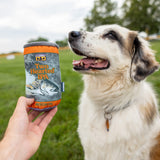 plush can dog toy featuring Two Hearted IPA can art.