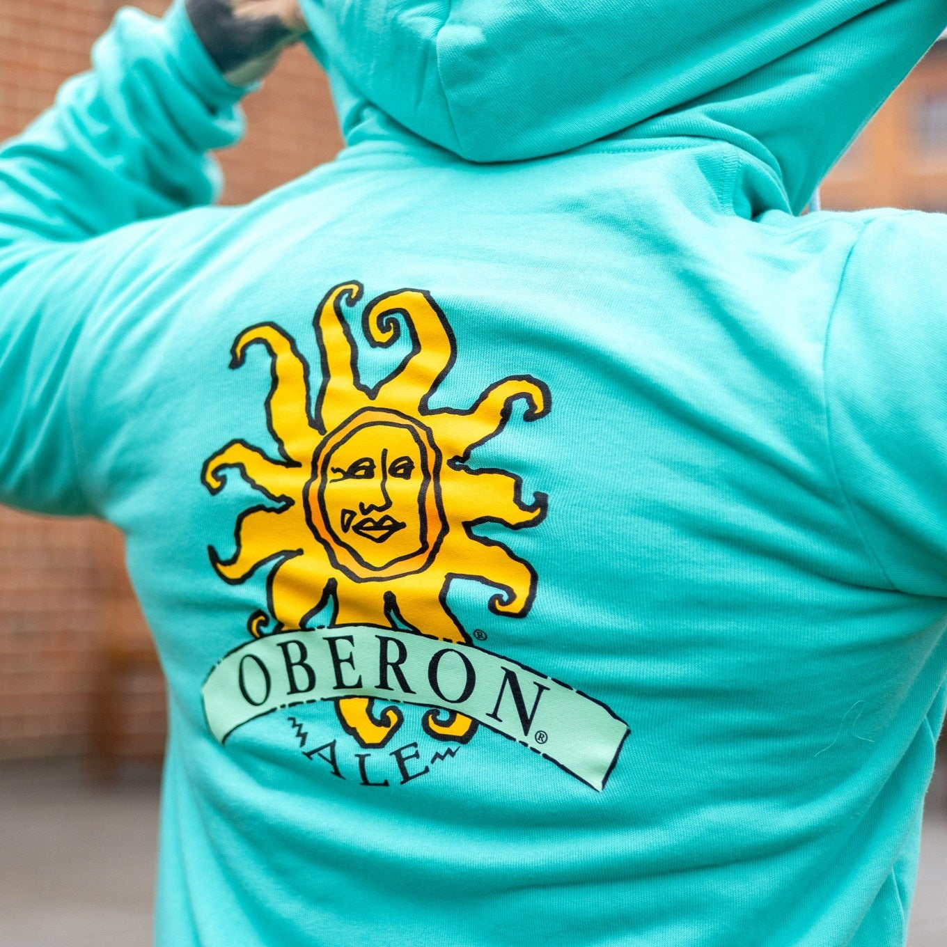 Oberon Full Zip Hoodie Teal – Bell's General Store Online