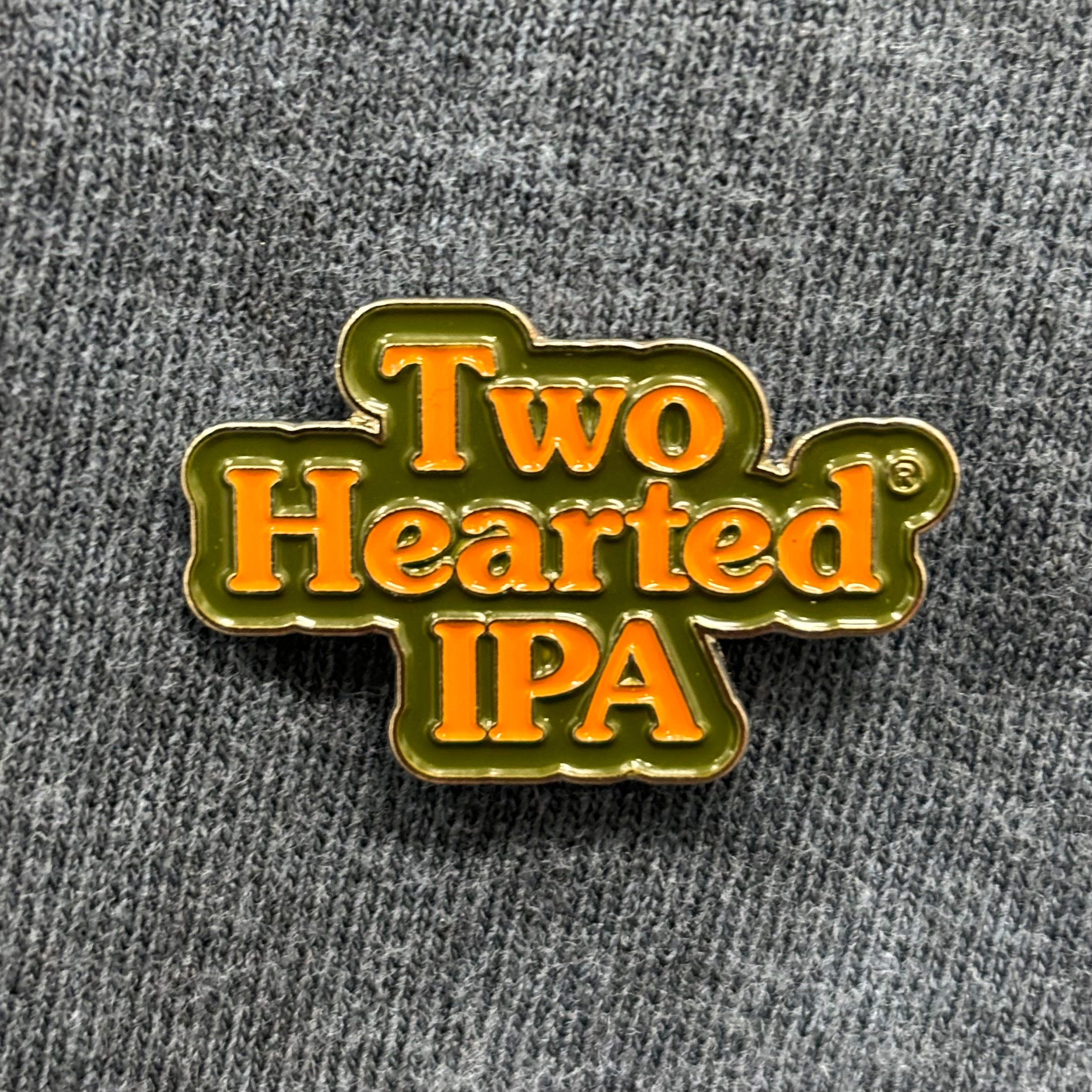 Two Hearted Enamel Pin – Bell's General Store Online