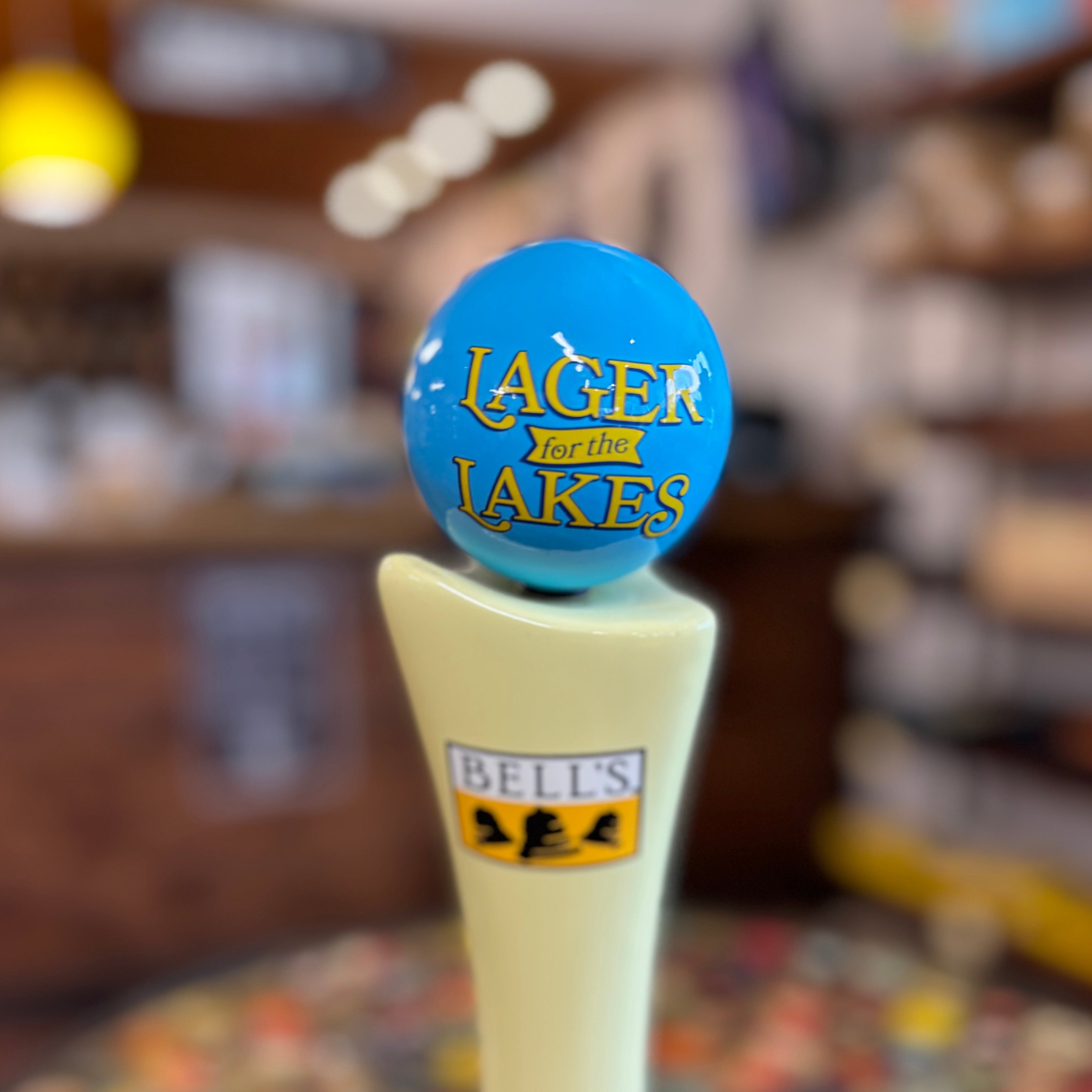 Lager For the Lakes Tap Handle Globe – Bell's General Store Online