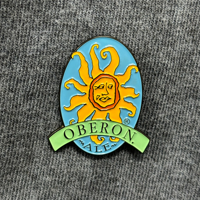 Oberon Ale Enamel Pin – Bell's General Store Online