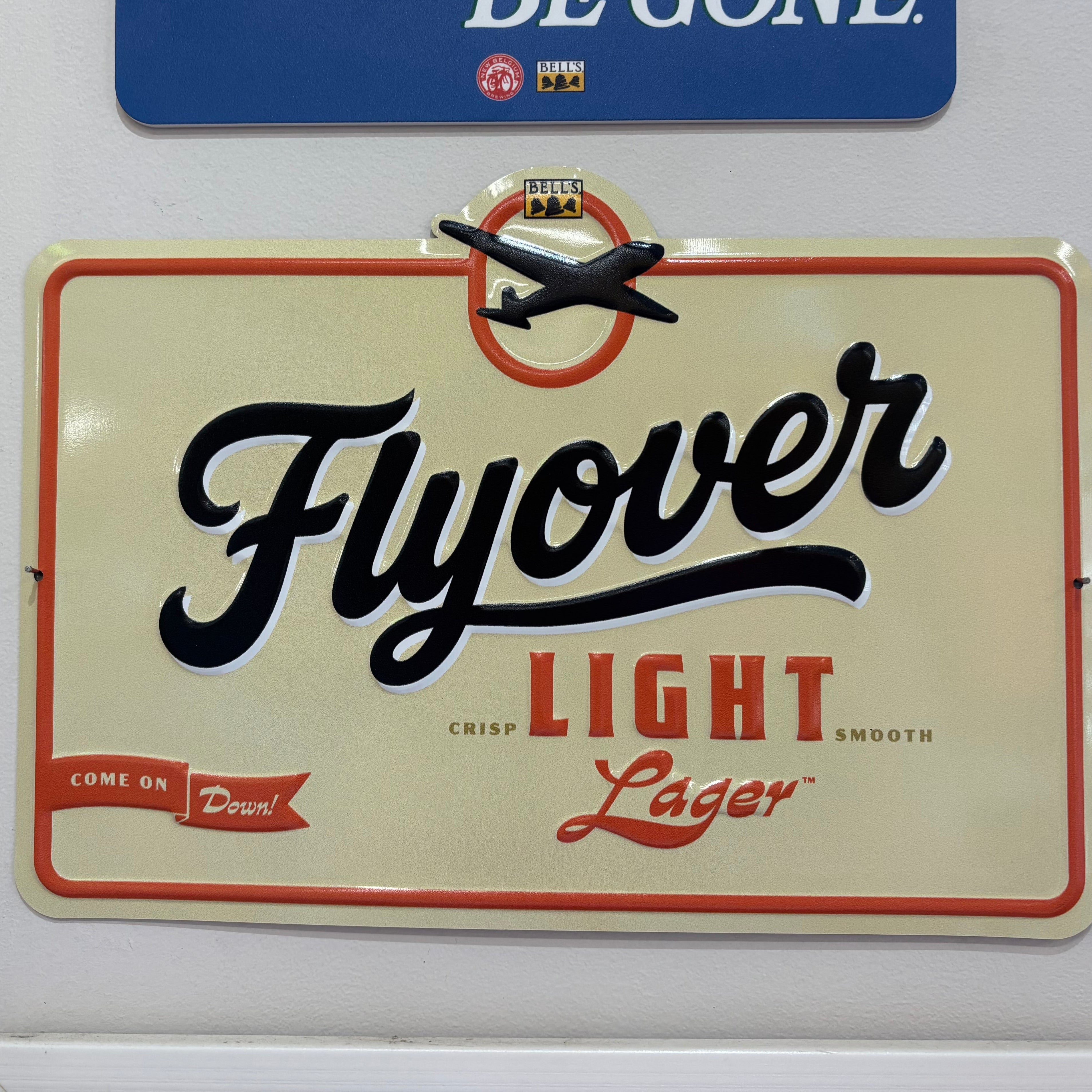 Flyover Light Lager Tin Sign – Bell's General Store Online