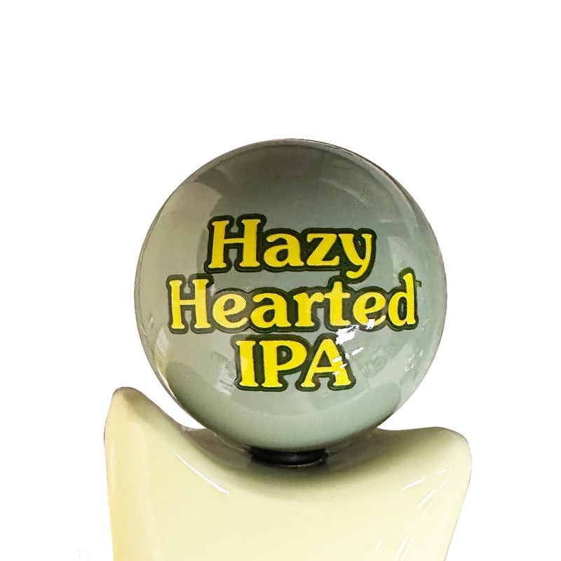 Hazy Hearted Tap Handle Globe