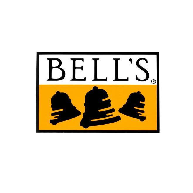  Full color Bell's logo magnet, in yellow and black