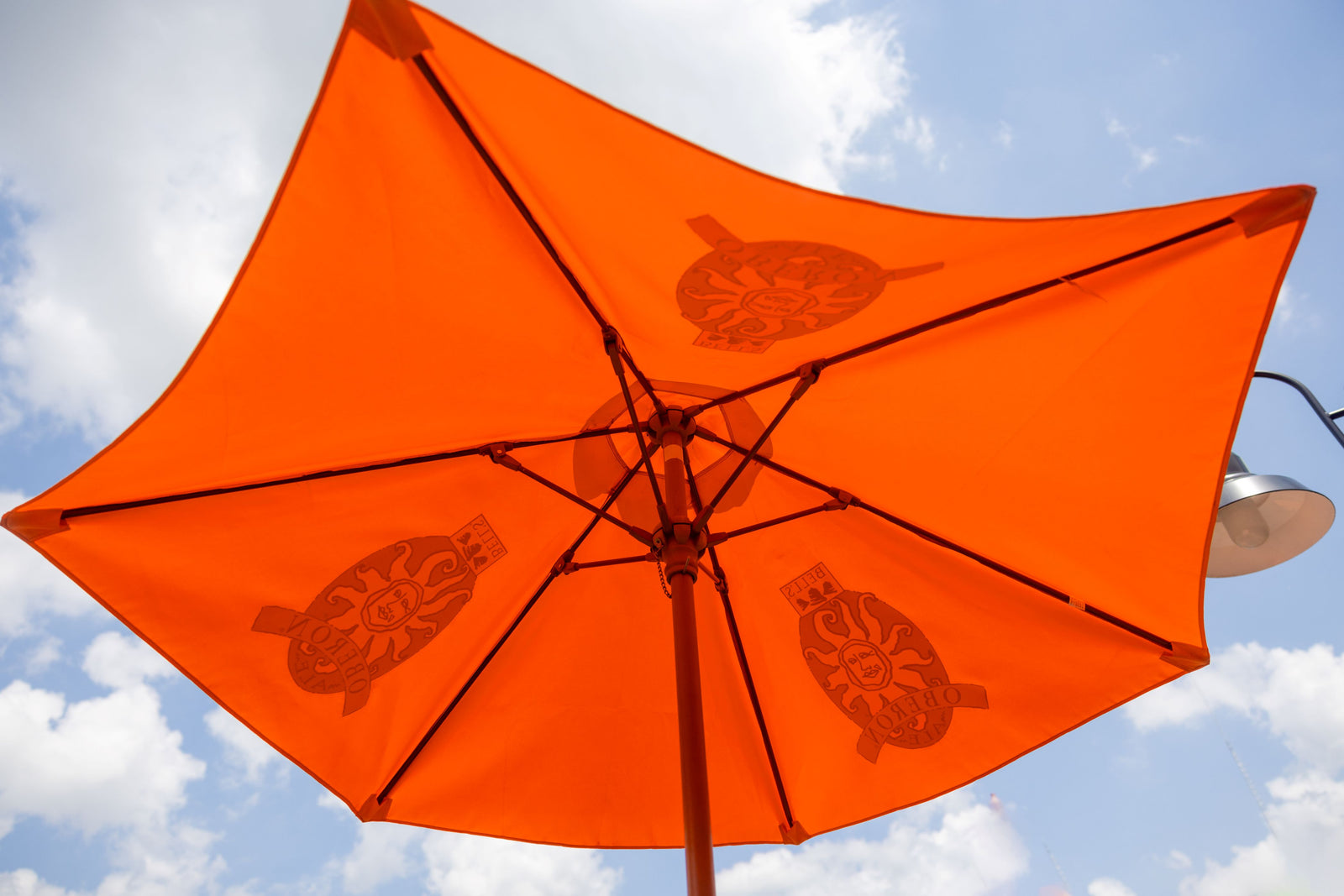 Oberon Ale Patio Umbrella - Orange – Bell's General Store Online