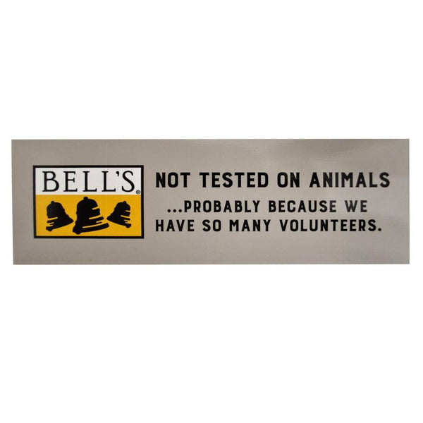 Not Tested On Animals Bumper Sticker