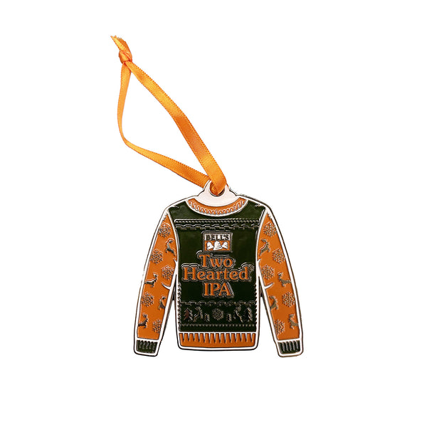 Ugly Sweater Metal Die-Cast Holiday Ornament