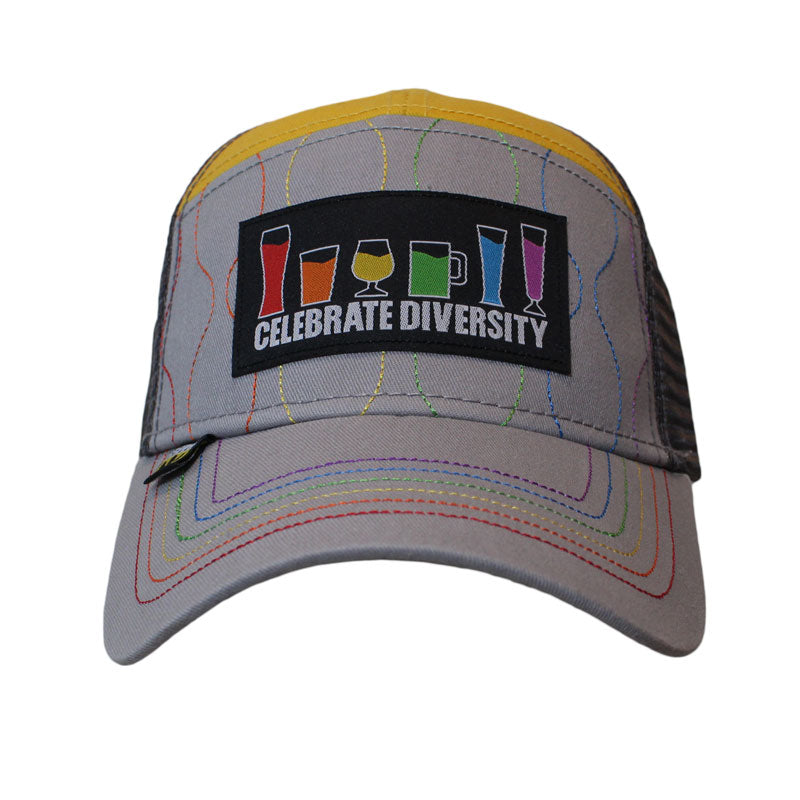 Bell's Celebrate Diversity 7 Panel Trucker Hat