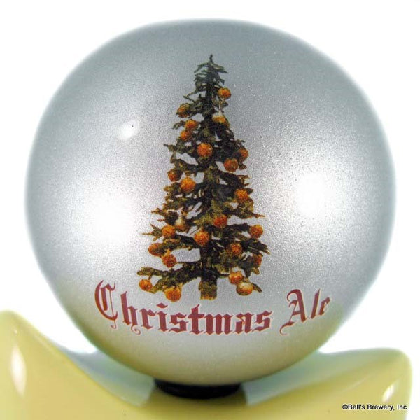 Christmas Ale Tap Handle Globe